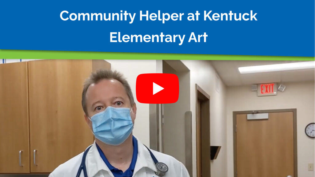 Community Helper at Kentuck Elementary Art